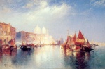 Thomas  Moran  - Peintures - Le Grand Canal