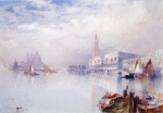 Thomas Moran  - Bilder Gemälde - Venetian Scene