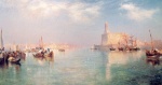 Thomas  Moran  - Peintures - Port de Vera Cruz, Mexique