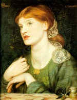 Dante Gabriel Rossetti - Peintures - Il Ramoscello