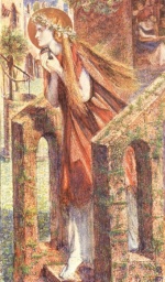 Dante Gabriel Rossetti - Bilder Gemälde - Mary Magdalen