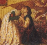 Dante Gabriel Rossetti  - Peintures - Roman de la Rose