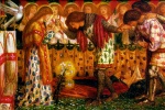 Dante Gabriel Rossetti  - Bilder Gemälde - Sir Galahad
