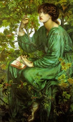 Dante Gabriel Rossetti  - Peintures - Le rêve éveillé