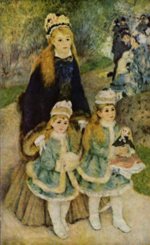 Pierre Auguste Renoir  - Bilder Gemälde - Spaziergang
