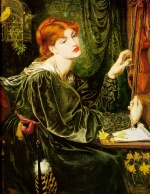 Dante Gabriel Rossetti  - Peintures - Veronica Veronese