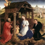 Rogier van der Weyden - Peintures - Triptyque de Bladelin (panneau central)