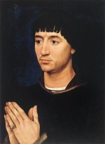 Rogier Van der Weyden - Peintures - Portrait de Jean de Gros (panneau droit)