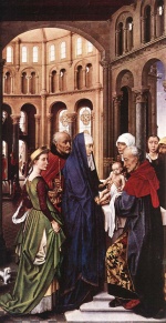 Rogier Van der Weyden  - Peintures - Présentation du Christ