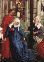 Rogier van der Weyden  - Peintures - Les Sept Sacrements (Panneau central)