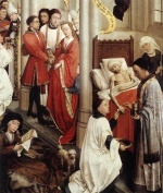 Rogier Van der Weyden  - Peintures - Sept Sacrements (panneau droit)