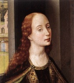 Rogier Van der Weyden  - Peintures - Sainte-Catherine