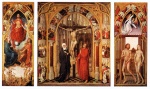 Rogier van der Weyden  - Bilder Gemälde - Triptych of the Redemption 