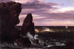 Frederic Edwin Church - Peintures - Scène côtière