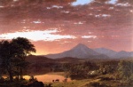 Frederic Edwin Church - Bilder Gemälde - Mount Katahdin