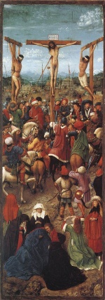 Jan van Eyck - Bilder Gemälde - Crucifixion