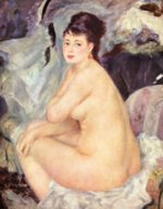 Pierre Auguste Renoir  - paintings - Nude