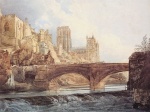 Thomas Girtin - Bilder Gemälde - Durham Cathedral and Castle