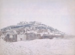 Thomas Girtin  - Bilder Gemälde - View of Monte Casino