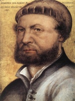 Hans Holbein  - Bilder Gemälde - Self Portrait
