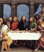 Hans Holbein  - Bilder Gemälde - The Last Supper