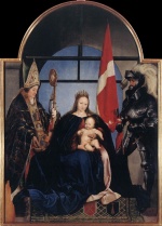 Hans Holbein  - Bilder Gemälde - The Solothurn Madonna