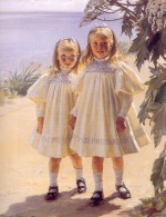 Peder Severin Krøyer - Peintures - Hermanas Bentzon