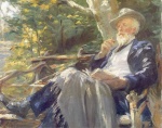 Peder Severin Krøyer - paintings - Holger Drachman