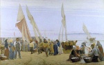 Peder Severin Kroyer - Bilder Gemälde - Manana en Hornbaek