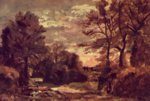 John Constable - Bilder Gemälde - Landweg