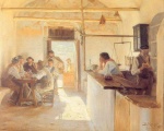 Peder Severin Krøyer  - Peintures - Taberna en Ravello