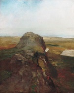 John La Farge - paintings - Autumn (Study)