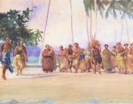 John La Farge - paintings - Fagaloa Bay Samoa