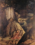 Lorenzo Lotto - Bilder Gemälde - Penitent St. Jerome