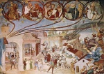 Lorenzo Lotto - Bilder Gemälde - St. Lucy before the Judge