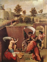 Lorenzo Lotto - Bilder Gemälde - Susanna and the Elders