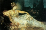 Hans Makart - Peintures - Charlotte Wolter en Messaline