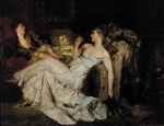 Hans Makart - paintings - Marmorherzen