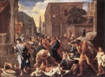 Nicolas Poussin - Bilder Gemälde - Plague at Ashod