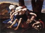 Nicolas Poussin - Bilder Gemälde - Rinaldo and Armida