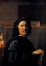 Nicolas Poussin - Bilder Gemälde - Self Portrait
