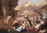 Nicolas Poussin - Bilder Gemälde - The Empire of Flora