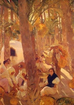 Joaquin Sorolla y Bastida - Bilder Gemälde - El Palmeral