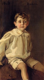 Joaquin Sorolla y Bastida  - paintings - Portrait of Basel Mundy