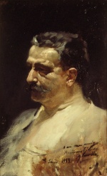 Joaquin Sorolla y Bastida  - paintings - Retrato de Antonio Elegido