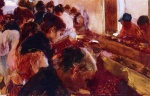 Joaquin Sorolla y Bastida  - Bilder Gemälde - Stemming Raisins Javea