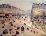 Camille Pissarro - paintings - Avenue de l Opera