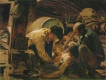 Joaquin Sorolla y Bastida  - Bilder Gemälde - They Still Say that Fish is Expensive