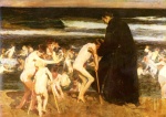 Joaquin Sorolla y Bastida  - paintings - Triste Herencia