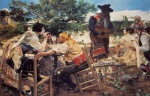 Joaquin Sorolla y Bastida  - paintings - Valencian Scene